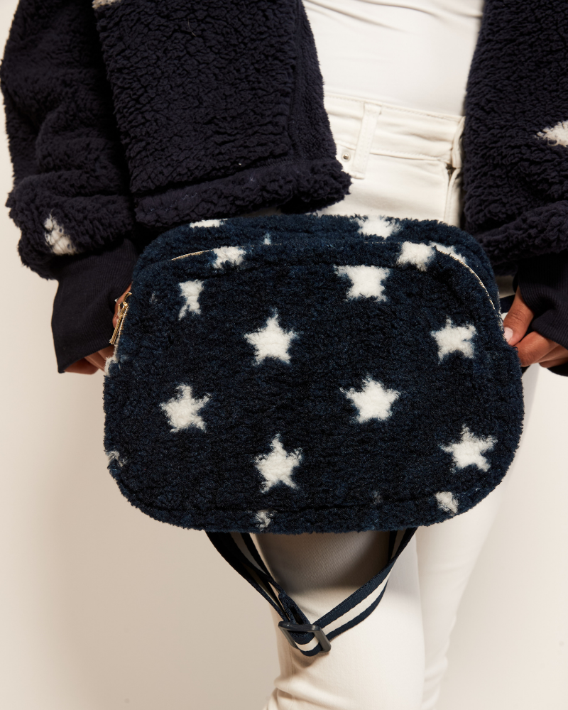 Oversized Sherpa Fanny Pack