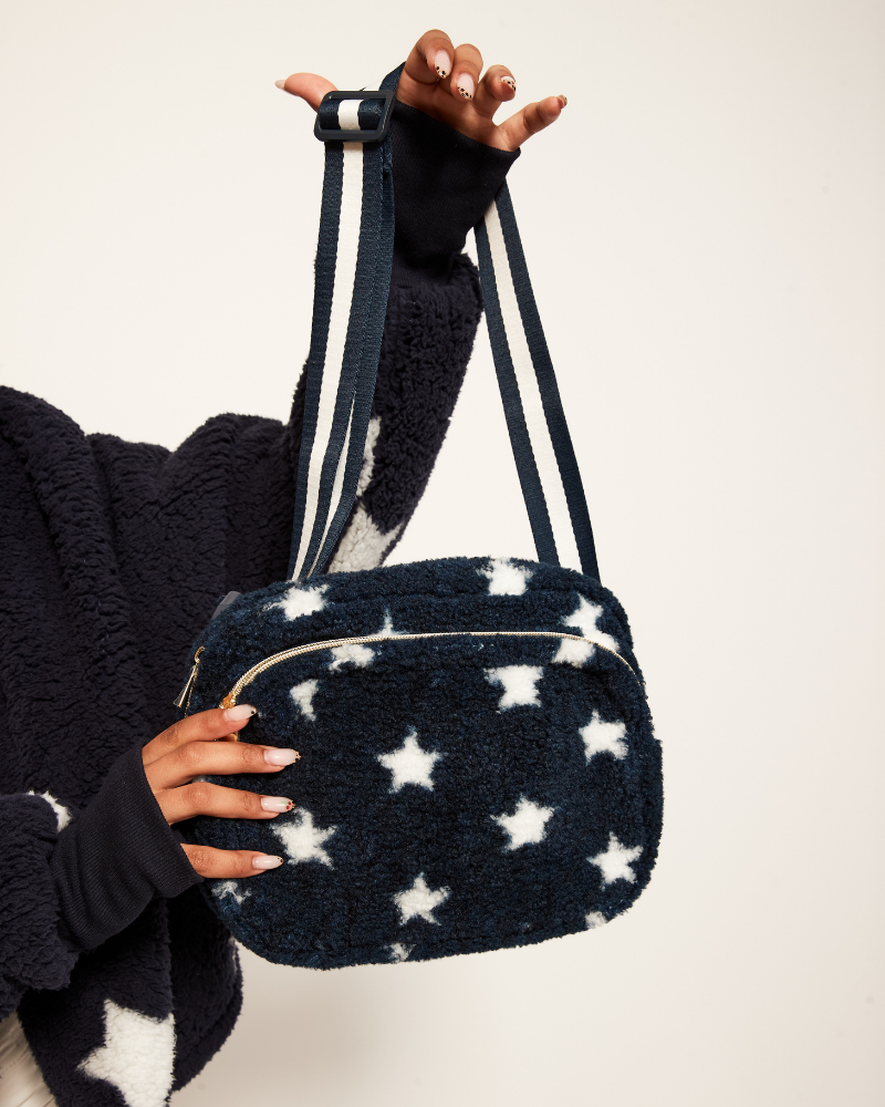 Oversized Sherpa Fanny Pack