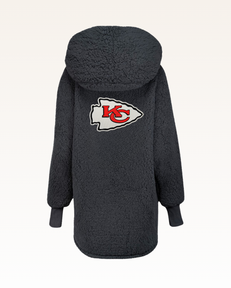 Kansas City Chiefs Sherpa Lounger Jacket