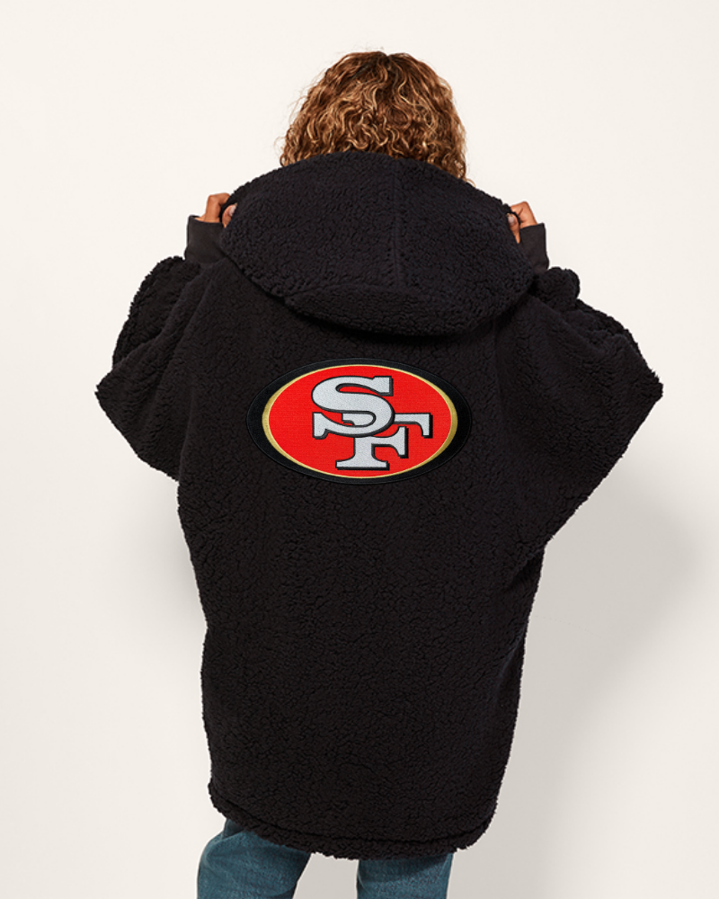 San Francisco 49ers Sherpa Lounger Jacket