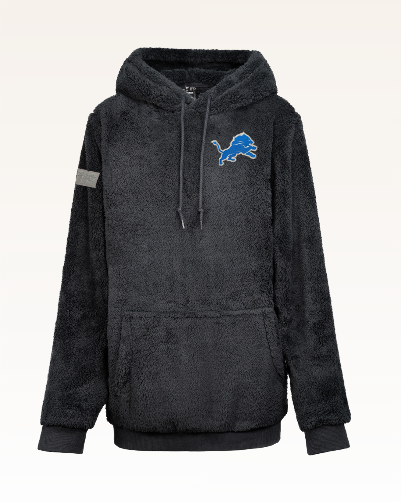 Detroit Lions Remix Logo Sherpa Hoodie