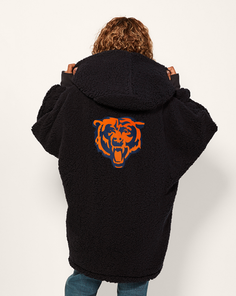Chicago Bears Sherpa Lounger Jacket