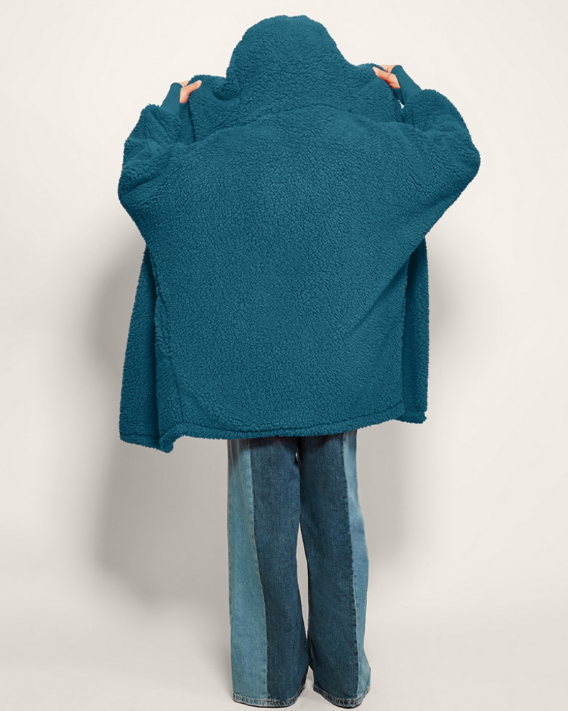 Classic Unisex Sherpa Lounger Jacket