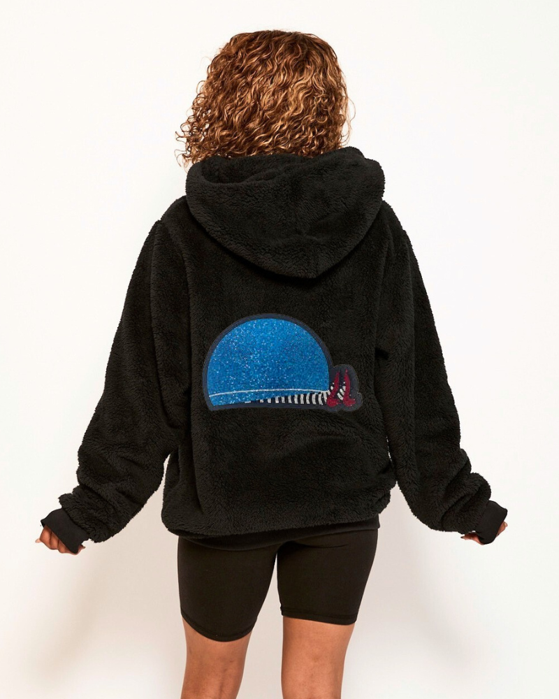 The Wizard Of Oz at Sphere Bedazzled Witch Legs Sherpa Hoodie