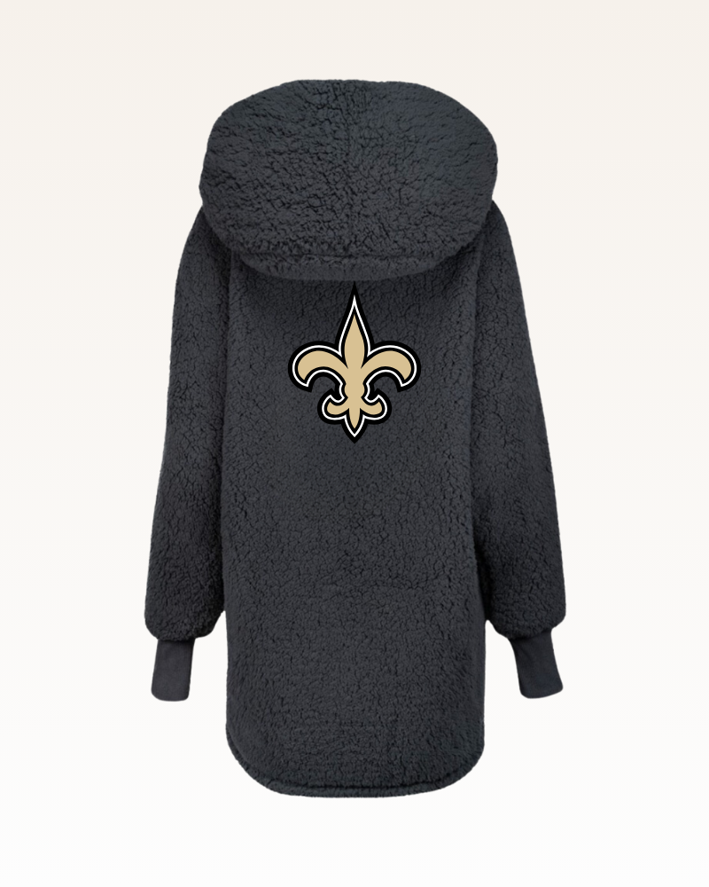 New Orleans Saints Sherpa Lounger Jacket