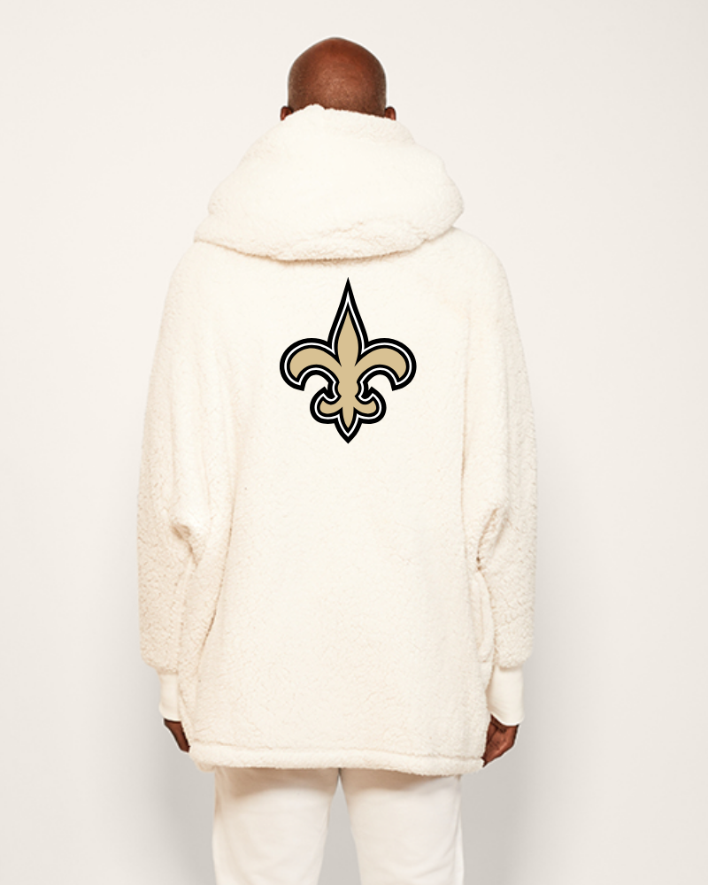 New Orleans Saints Sherpa Lounger Jacket