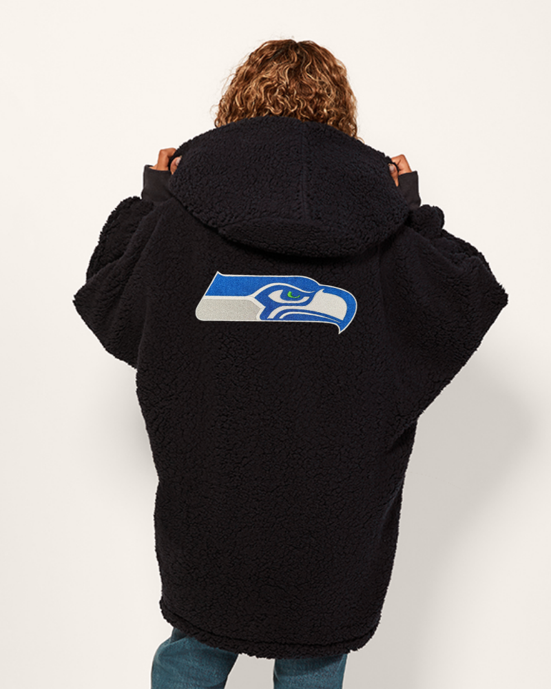 Seattle Seahawks Sherpa Lounger Jacket