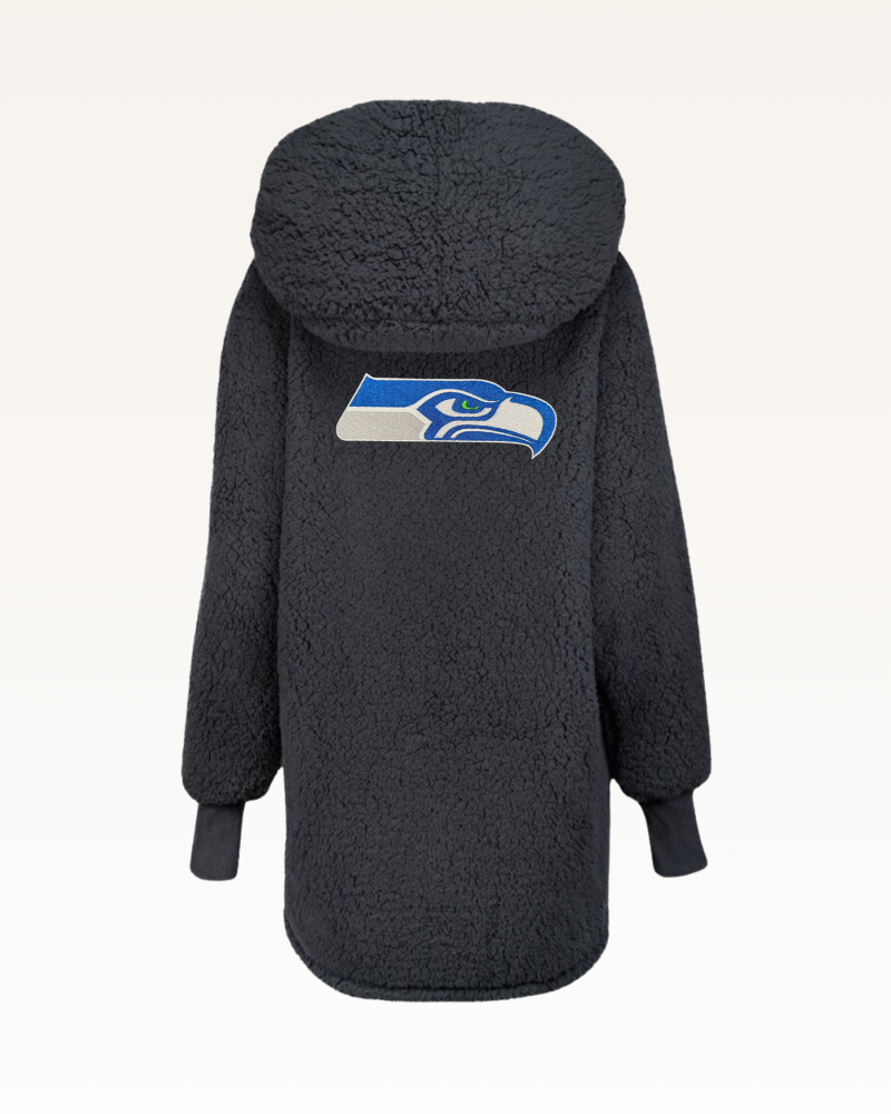 Seattle Seahawks Sherpa Lounger Jacket