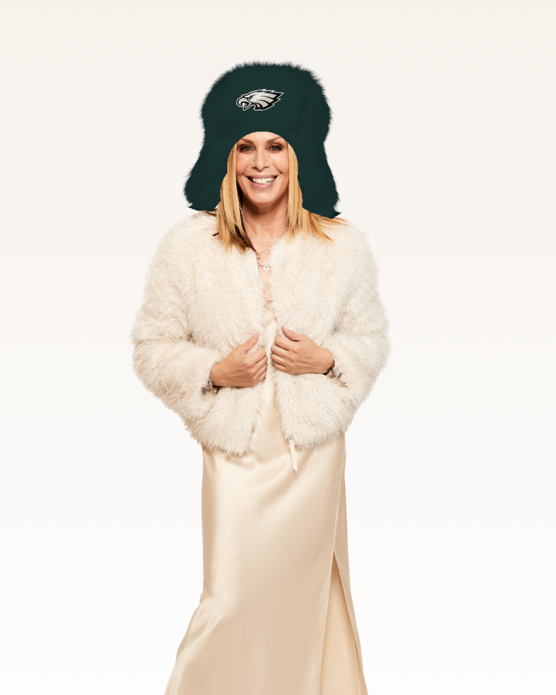 Philadelphia Eagles Faux Fur Trapper Hat