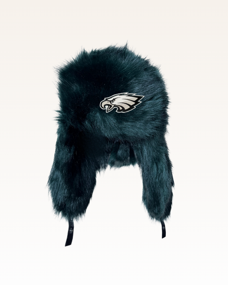 Philadelphia Eagles Faux Fur Trapper Hat