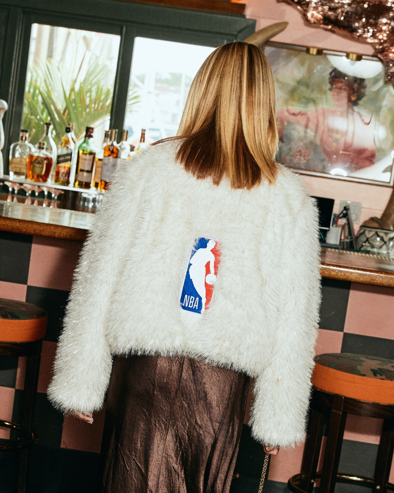 NBA Logoman Faux Fur (NBA Lined) Jacket
