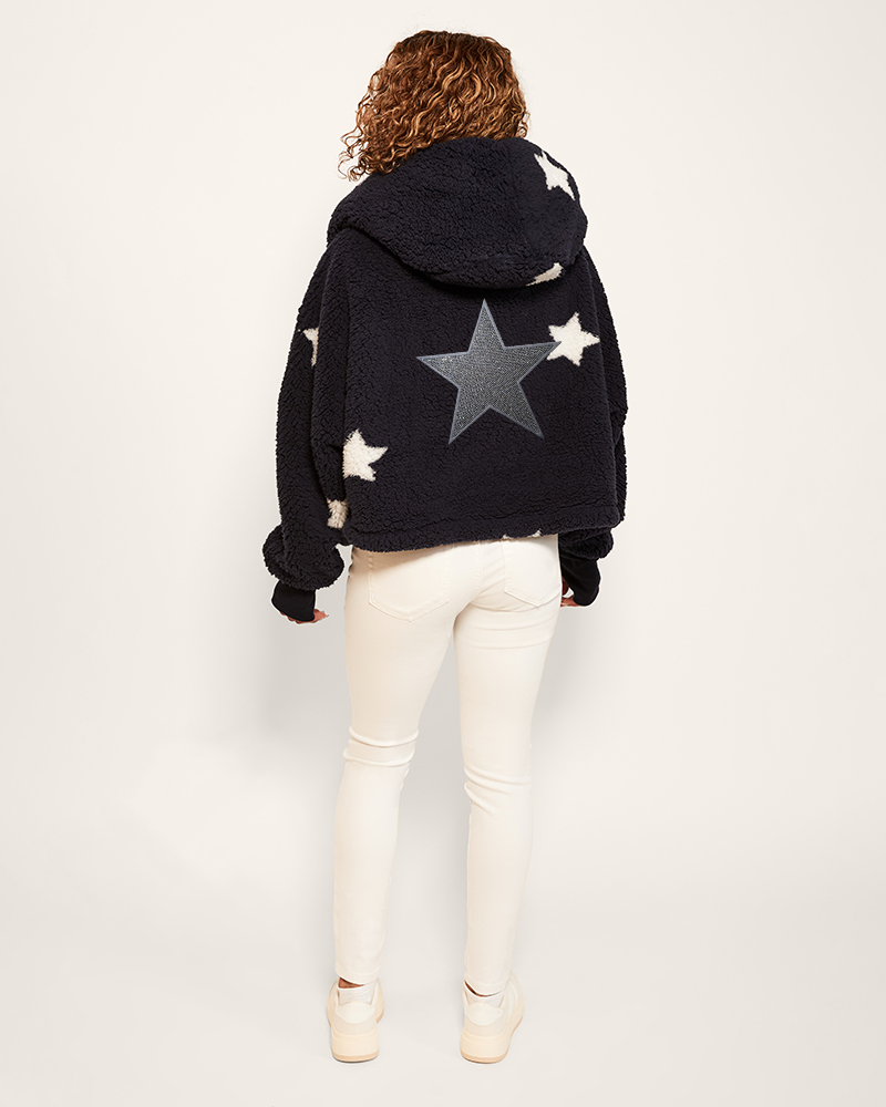 Bedazzled Star Cropped Lounger
