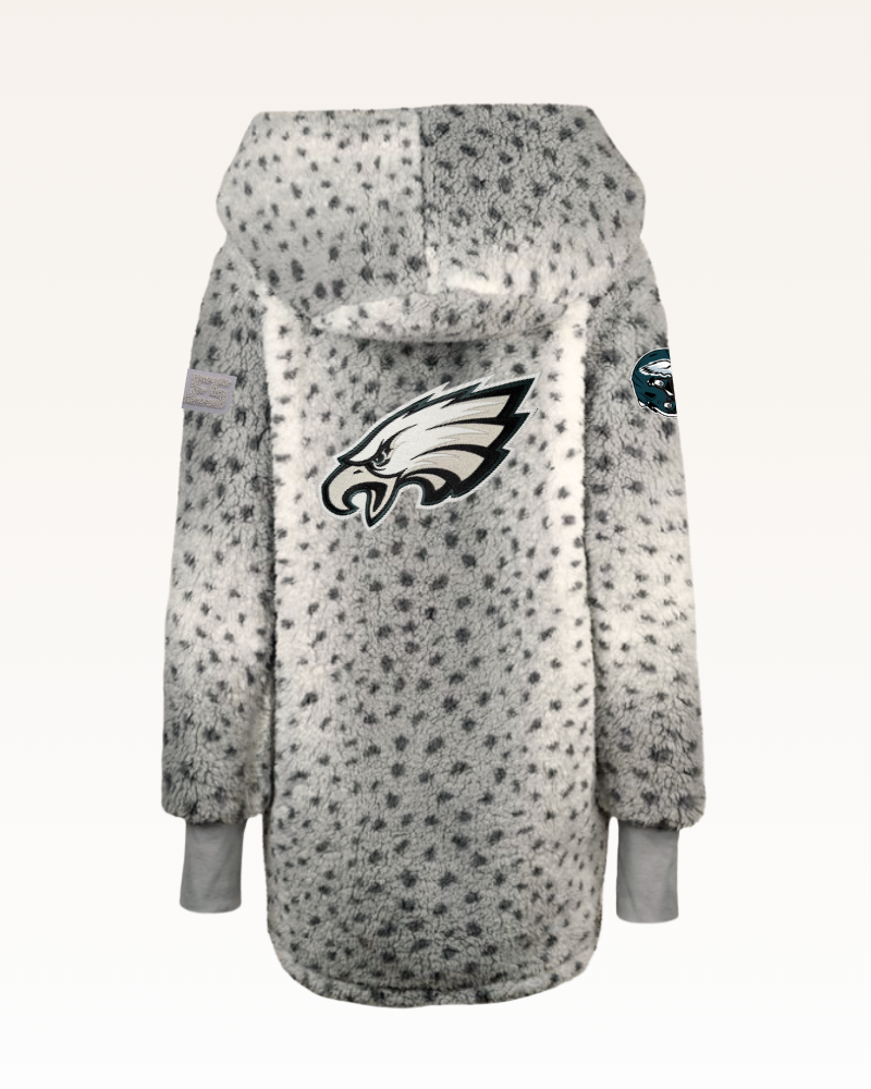 Philadelphia Eagles Remix Logo Sherpa Lounger Jacket