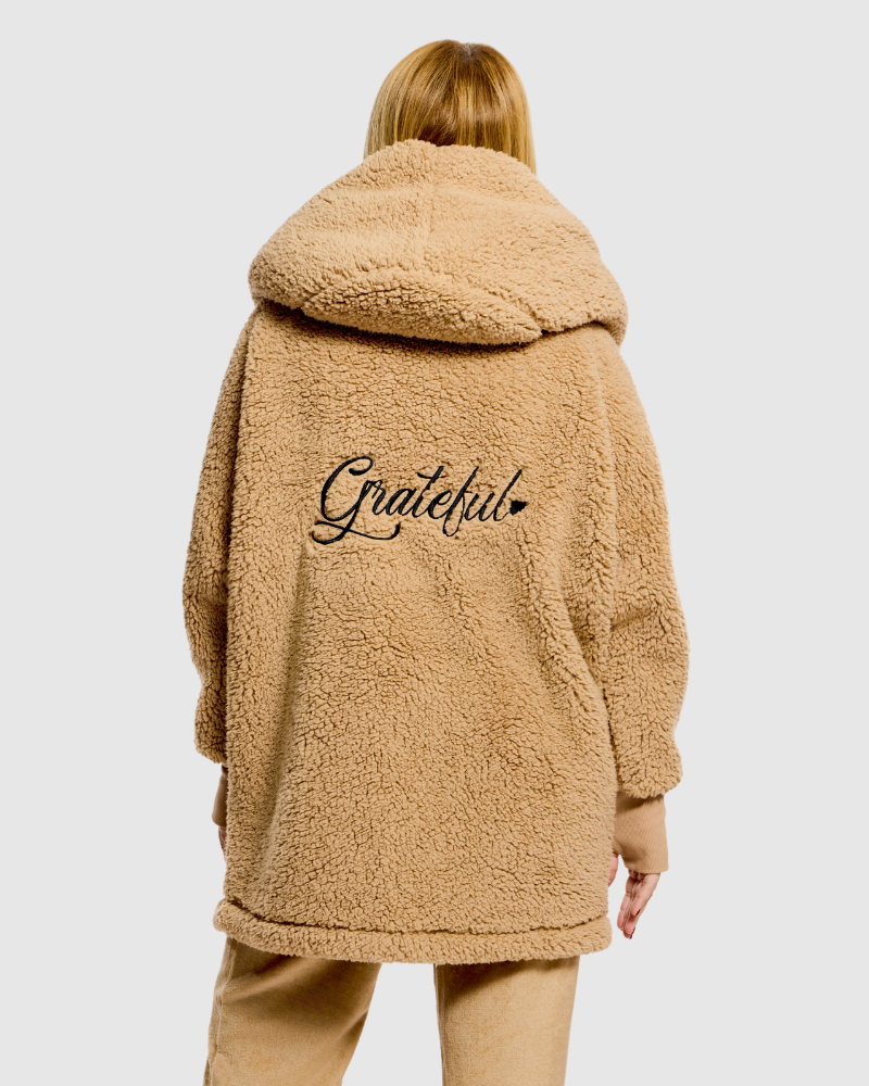 The Mantra Sherpa Lounger Jacket - Grateful