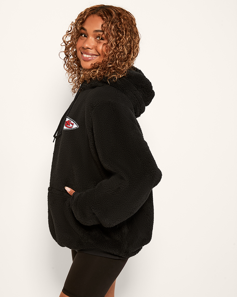 Kansas City Chiefs Remix Logo Sherpa Hoodie