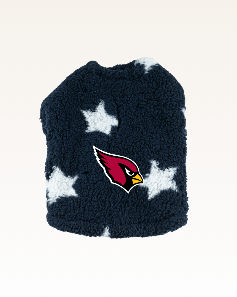 Arizona Cardinals Sherpa Pet Jacket