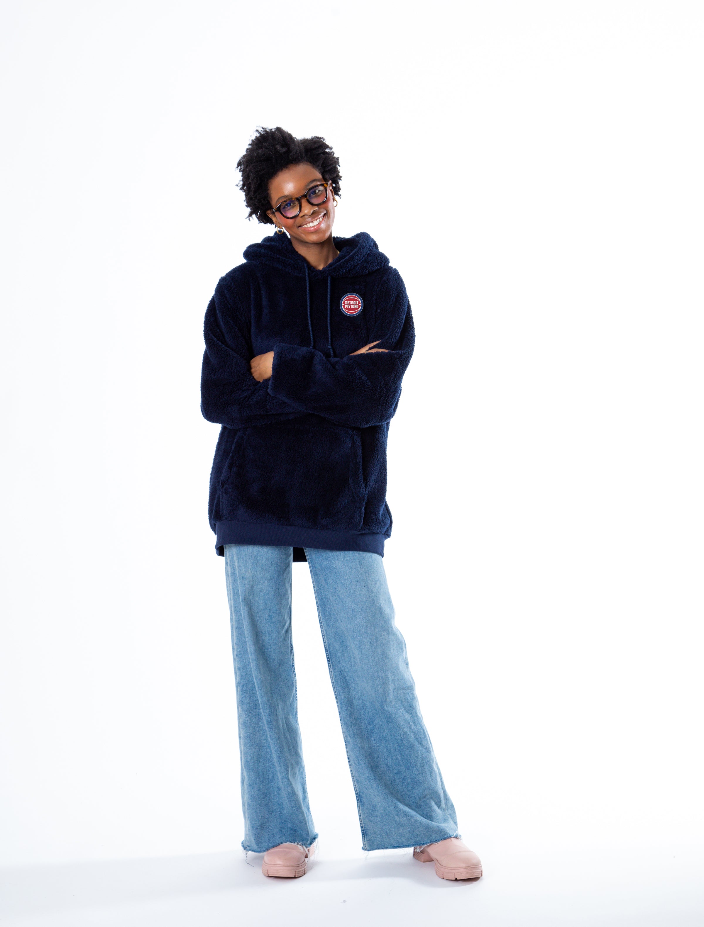 Detroit Pistons Sherpa Hoodie