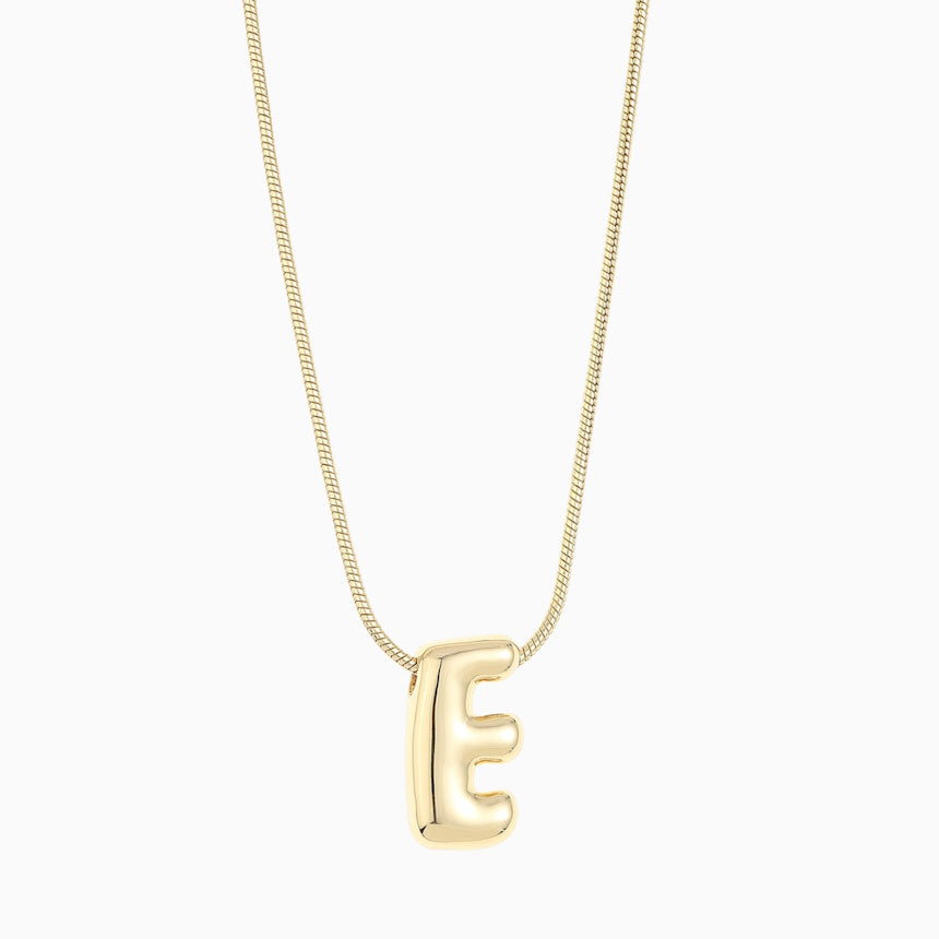 Leo & Luca by Hara Large Balloon Initial Necklace