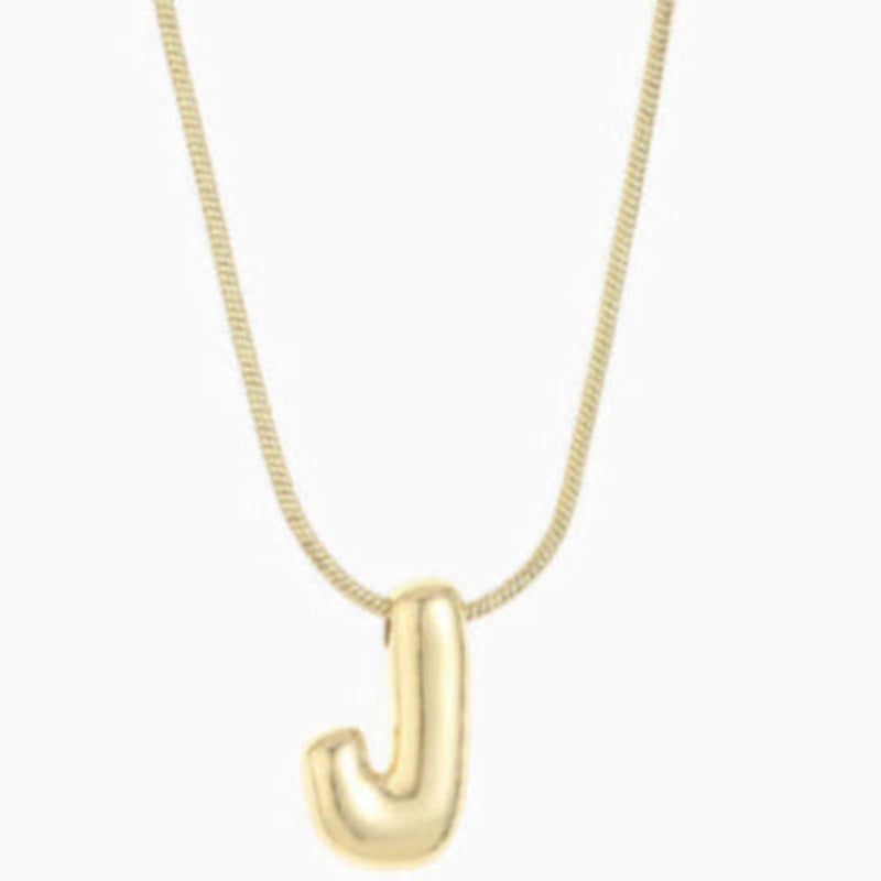 Leo & Luca by Hara Large Balloon Initial Necklace