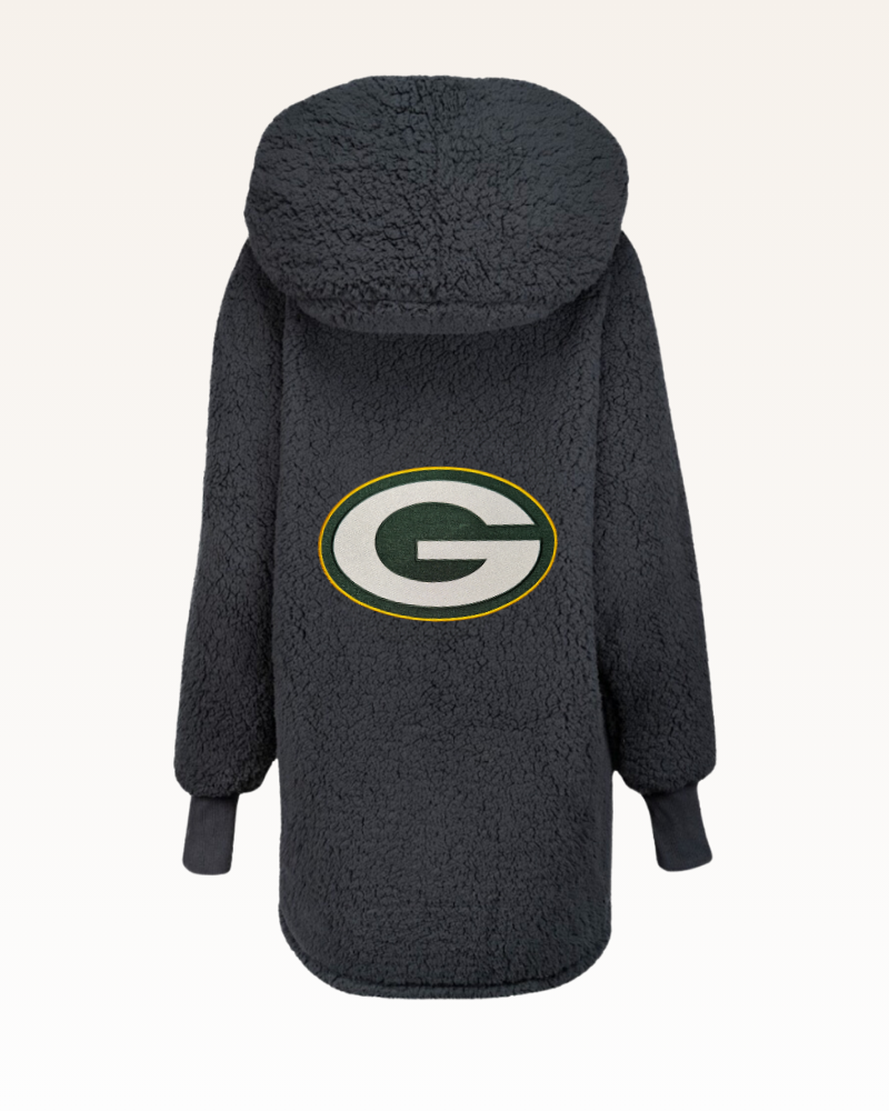 Green Bay Packers Sherpa Lounger Jacket