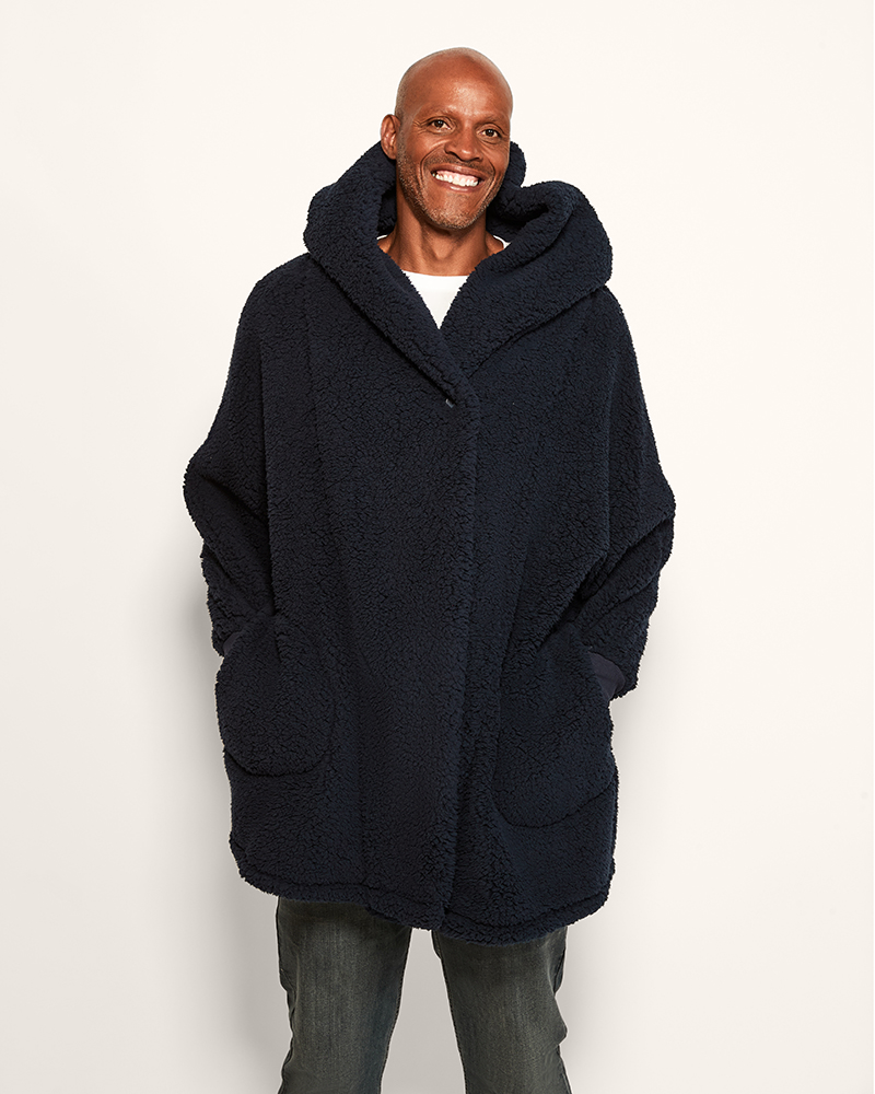 New England Patriots Sherpa Lounger Jacket