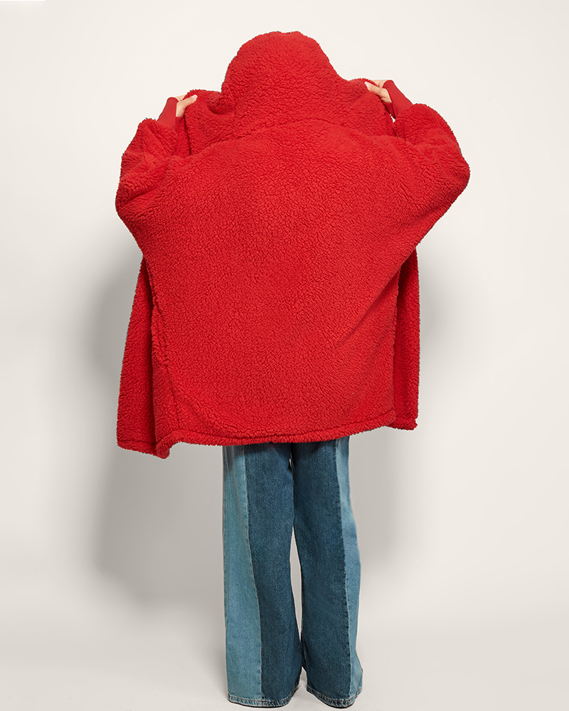 Classic Unisex Sherpa Lounger Jacket
