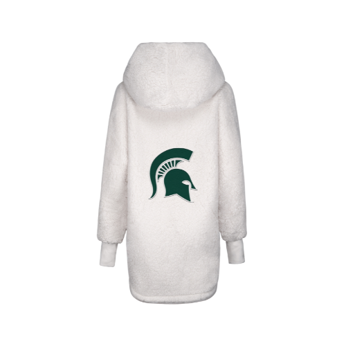 Michigan State University Unisex Sherpa Lounger Jacket