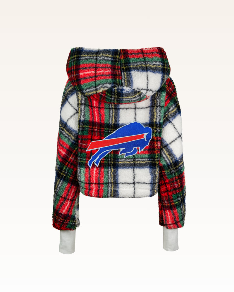 Buffalo Bills Cropped Sherpa Lounger Jacket