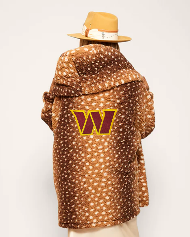 Washington Commanders Sherpa Lounger Jacket