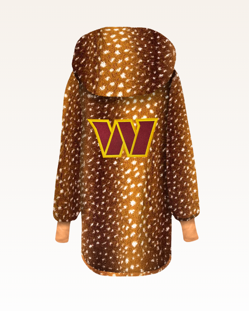 Washington Commanders Sherpa Lounger Jacket