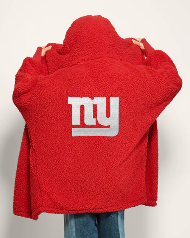 New York Giants Sherpa Lounger Jacket