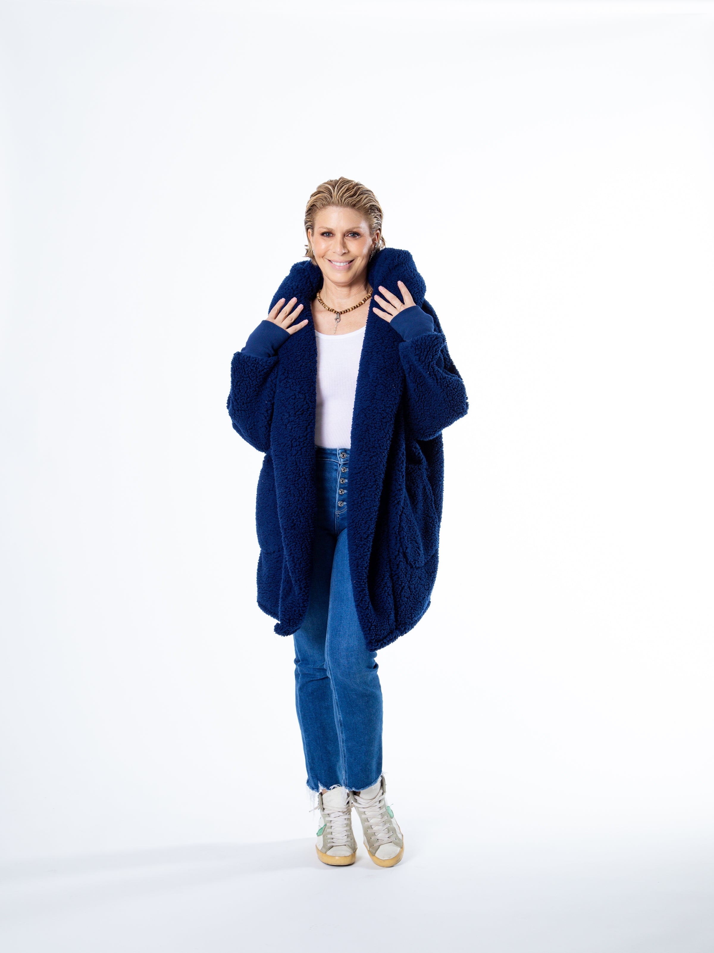 University of Delaware Unisex Sherpa Lounger Jacket