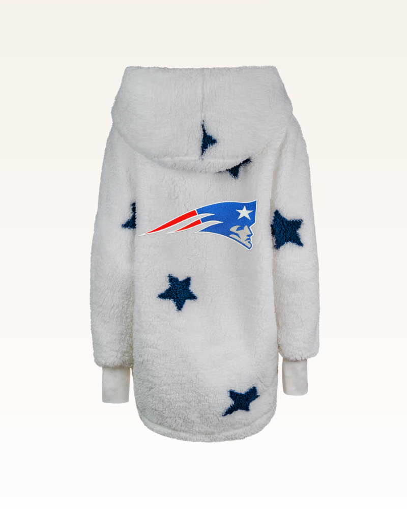 New England Patriots Sherpa Lounger Jacket