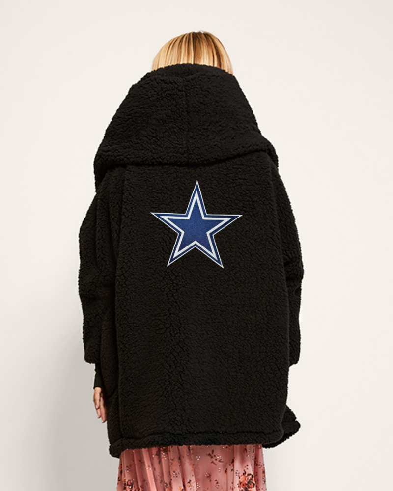 Dallas Cowboys Sherpa Lounger Jacket