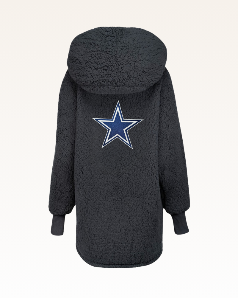 Dallas Cowboys Sherpa Lounger Jacket