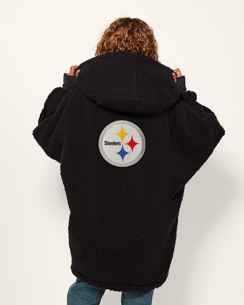 Pittsburgh Steelers Sherpa Lounger Jacket