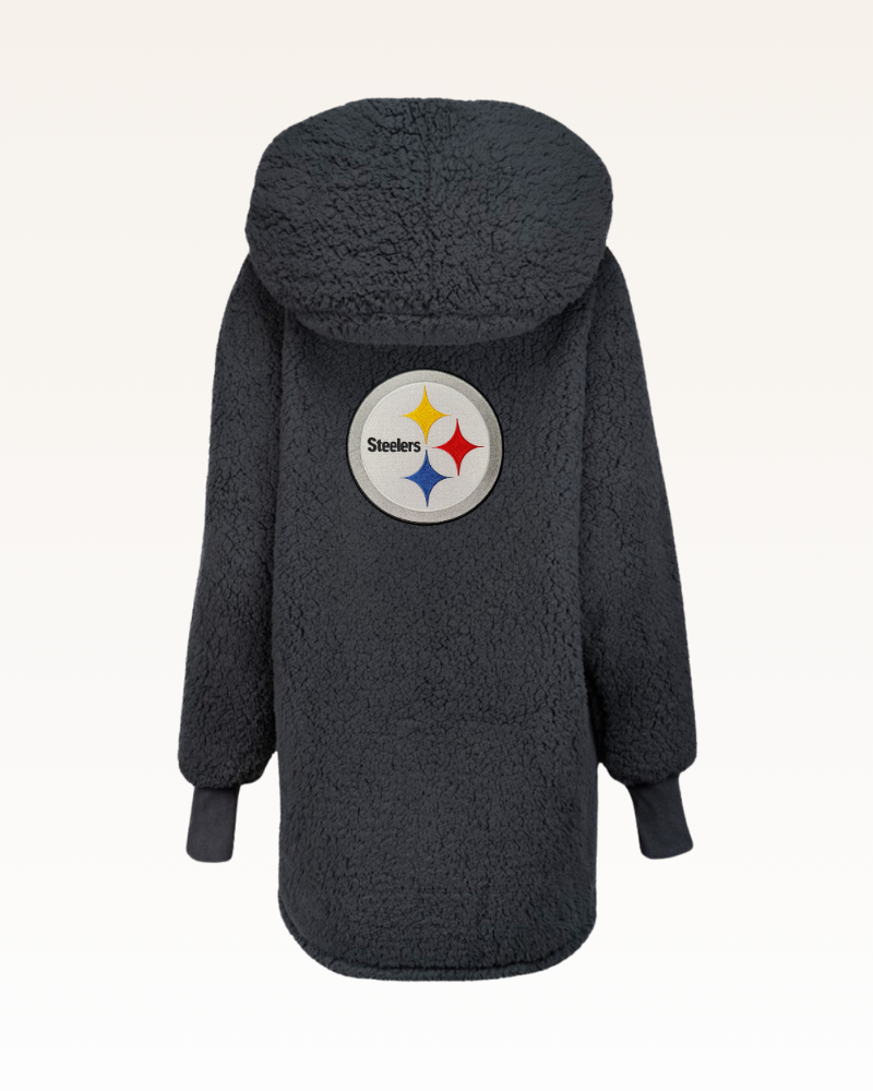 Pittsburgh Steelers Sherpa Lounger Jacket