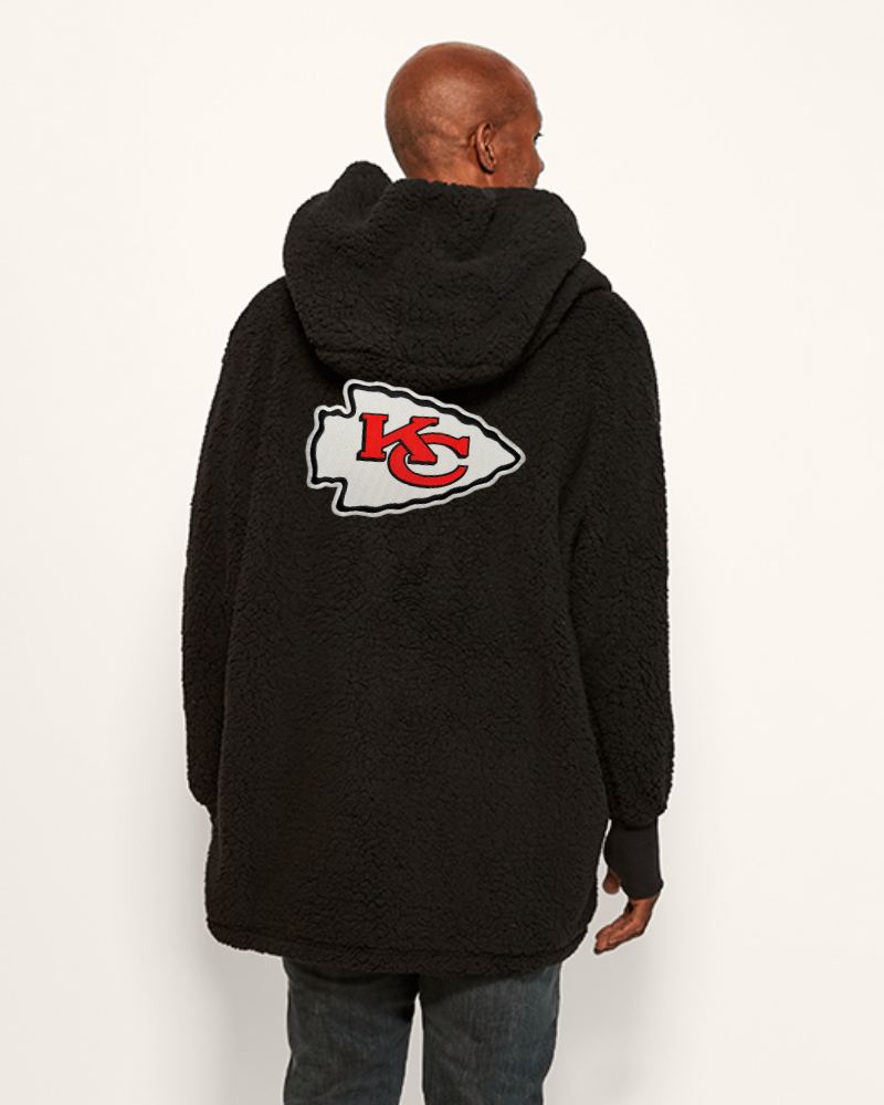 Kansas City Chiefs Sherpa Lounger Jacket