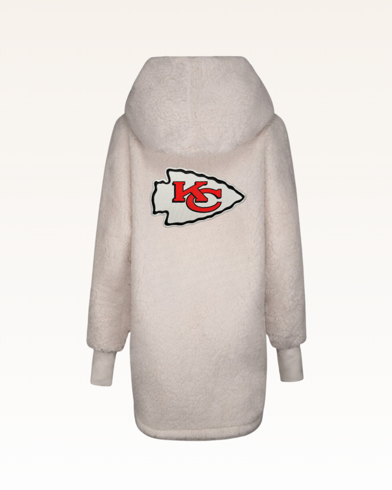 Kansas City Chiefs Sherpa Lounger Jacket