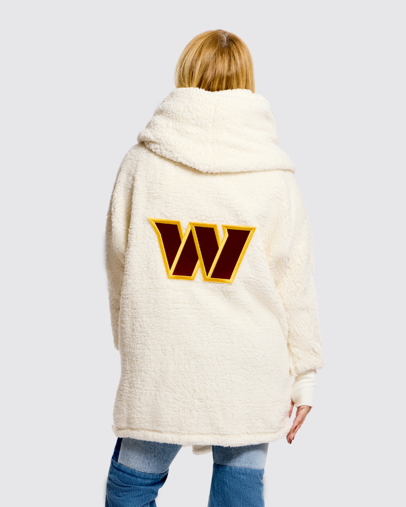 Washington Commanders Sherpa Lounger Jacket