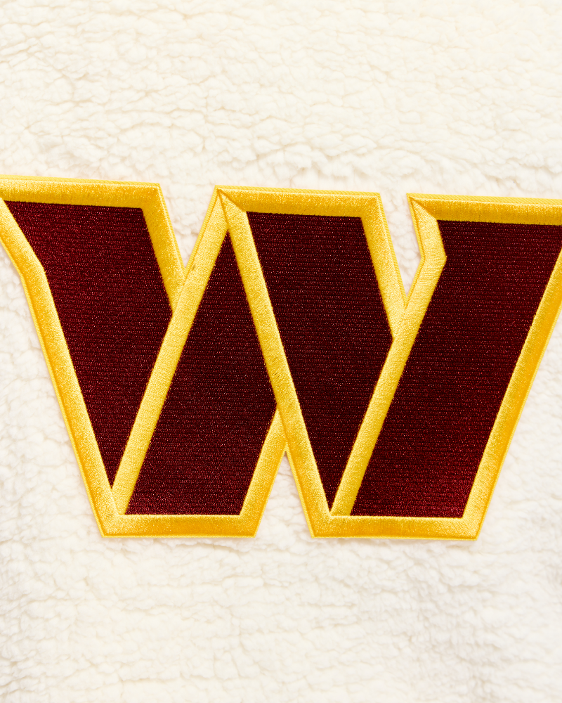 Washington Commanders Sherpa Lounger Jacket