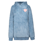 'XOXO' Sherpa Hoodie