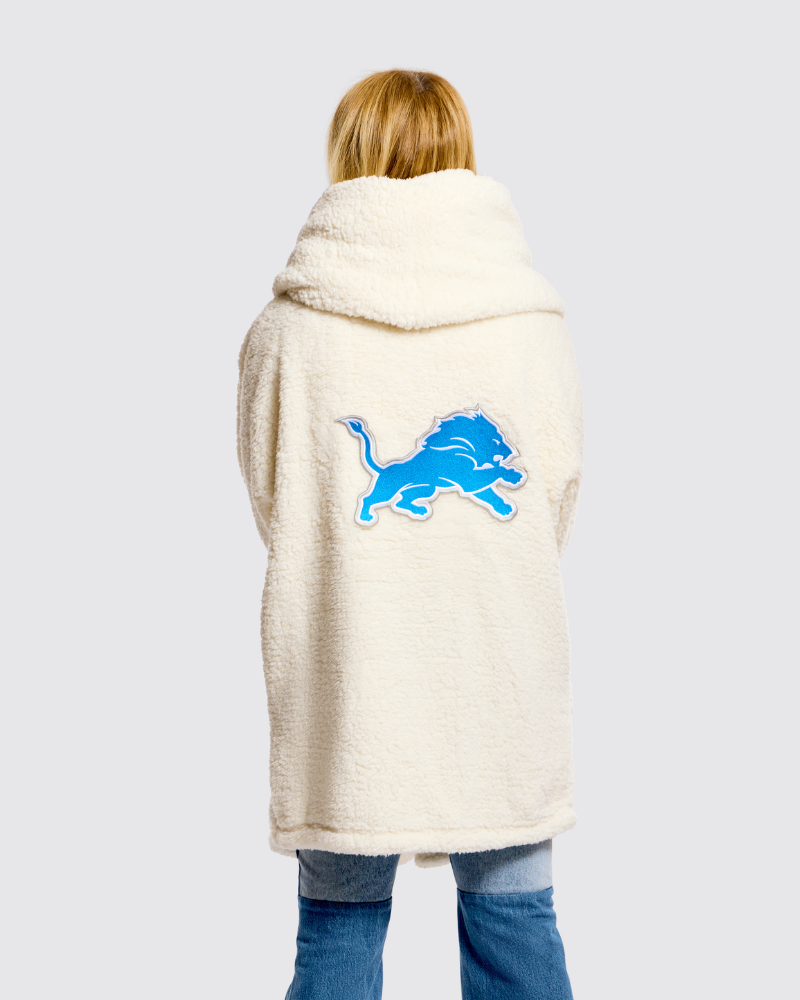 Detroit Lions Sherpa Lounger Jacket