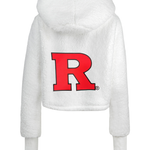 Rutgers University Cropped Sherpa Lounger Jacket