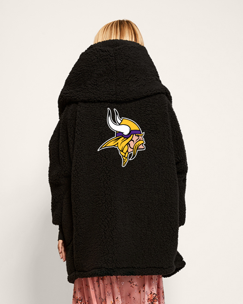 Minnesota Vikings Sherpa Lounger Jacket
