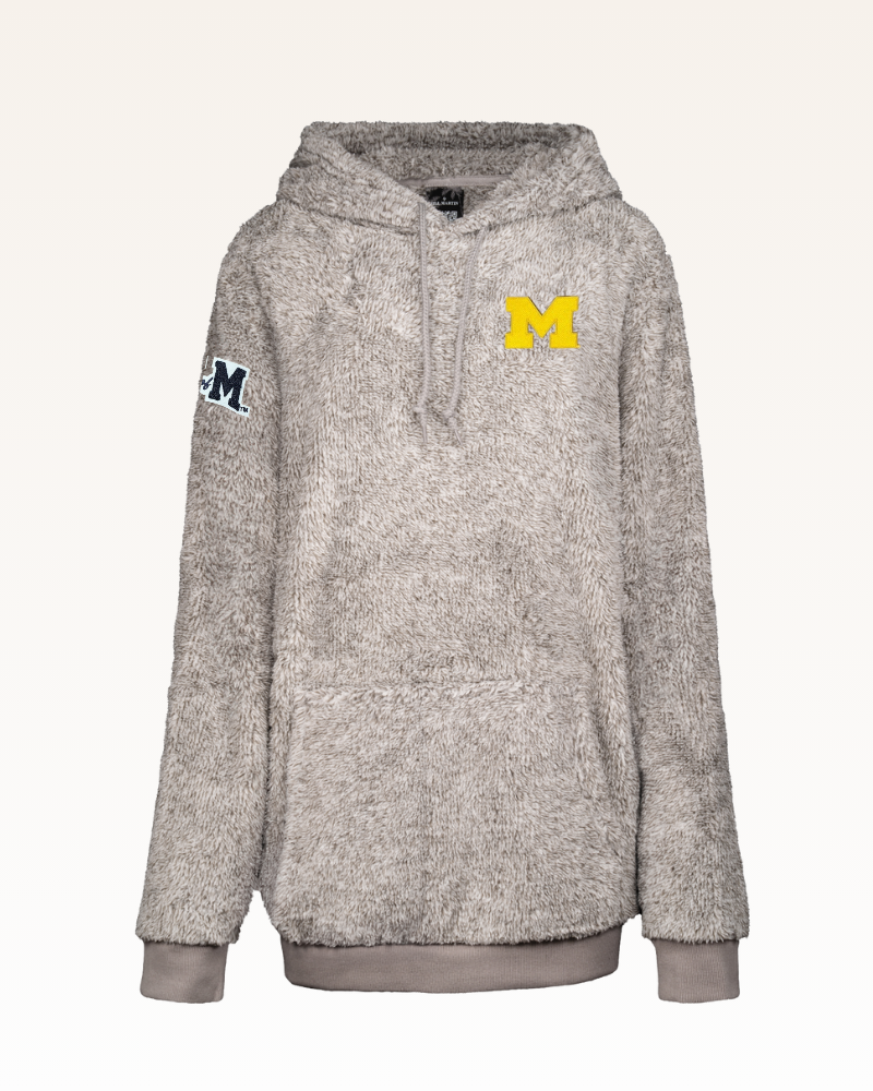 University of Michigan Remix Logo Sherpa Hoodie
