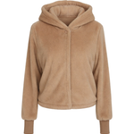 The Cropped Luxe Lounger Lite Jacket - Sand