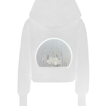 The Wizard of Oz at Sphere Emerald City Bedazzled Cropped Sherpa Lounger Jacket