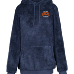 New York Knicks 2026 NBA Champions Unisex Blanket Hoodie - Navy