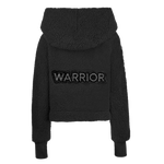 The Warrior Effect™ by Jill Martin Bedazzled Logo Cropped Sherpa Lounger Jacket